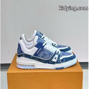 Lv Trainer❤2026トレンドルイヴィトン スーパーコピースニーカーコピー人気ランキングブルー色カジュアルシューズkidying264reuGn