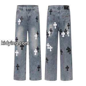 定番人気 オールオーバークロス 万能 デニムパンツ クロムハーツ コピー Chrome hearts コピー コピーkidying26OP1zaq