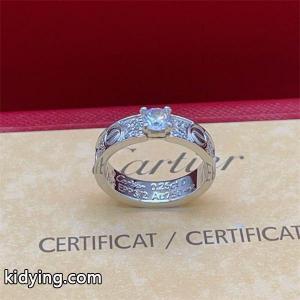 cartier ブランド コピー カルティエ ブランド コピー コピー 華奢輝き センターストーン ビスモチーフ リング 上品kidying26yqua0n