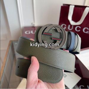 グッチ スーパーコピー激安メンズリバーシブルダブルGバックルレザーベルト4cm幅両面仕様早春コレクションkidying26Pr49jC
