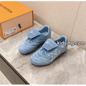 LV最新Footprintシリーズルイヴィトン コピースニーカーコピー&2026人気履き心地ブルー色ユニセックスkidying26qGXvWv