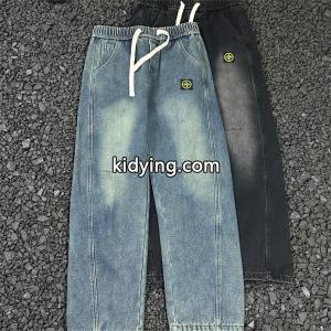 着心地重視 デニムイージーパンツ ストレート 抜け感 STONE ISLAND ストーンアイランド コピーkidying26nSvKfm