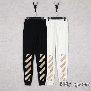 Off-white コピー オフホワイト コピー コピー 人気配色 プリント スウェット パンツ バランス良好 デイリーkidying26y4T51z
