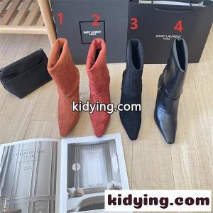 秋冬本命 美脚 SAINT laurent コピー イヴ・サンローラン コピー コピー ブーツ 柔軟レザー 洗練モード コーデ 9CMヒールkidying268HfyWn