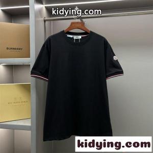 Tシャツ 半袖 クルーネック 滑らか素材 春夏 シンプル moncler スーパーコピー モンクレール スーパーコピー コピーkidying261b8L9v