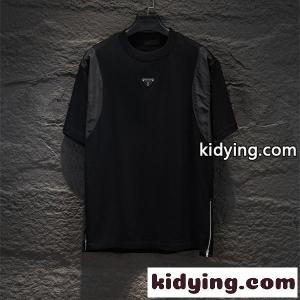 半袖Tシャツ 新作 メンズ レディース ゆったり 今季トレンド prada コピー プラダ コピー スーパーコピーkidying26fqK1fa