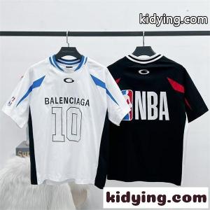 バレンシアガ コピー スーパーコピー 半袖Tシャツ ン スポーツテイスト 配色切替 2026新作 balenciaga コピーkidying26DCO9jy