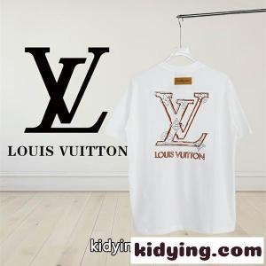 入手困難 半袖Tシャツ LOUIS vuitton コピー ルイヴィトン コピー コピー プリント コットン素材 存在感演出kidying26rySPPf
