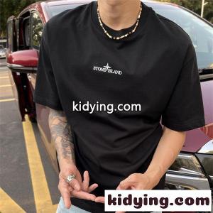 2026新作 Tシャツ 半袖 ロゴT ブラック シンプル STONE ISLAND ストーンアイランド コピーkidying264raiCe