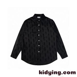 話題沸騰 YSL イヴ・サンローラン コピー コピー シャツ メンズ 長袖 カジュアル モード系kidying26GzCmOr