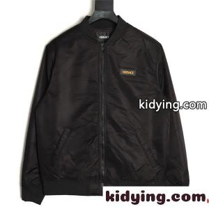 数量限定 ブラック ジップアップ ブルゾン シンプル 上質 versace コピーブランド ヴェルサーチ コピーブランド コピーkidying26aCiiey