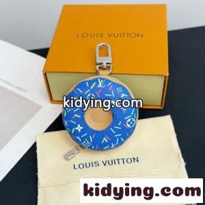 ルイ・ヴィトン キーホルダー 偽物 バッグチャーム･LV ドーナッツ ブルーkid260DC4ba