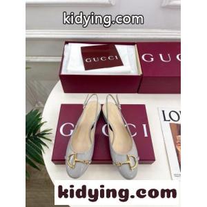 グッチ コピーブランド パンプス コピー gucci コピーブランド ホースビット スリングバック パンプス グレーkid26ue8bui