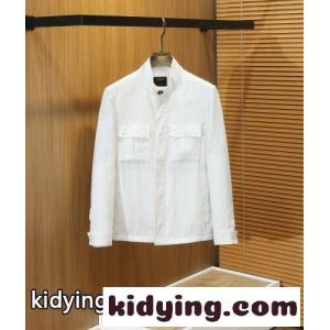 上品 カジュアル リネン ブルゾン エルメネジルド・ゼニア ジャケット 偽物 ホワイトkid26e0Dqqm