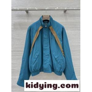 バイカラー ナイロンブルゾン イヴ・サンローラン ブランド コピー ジャケット コピーkid26Sv05fu