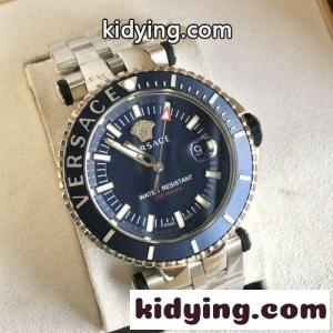 ヴェルサーチ コピー 腕時計 偽物 定番 スタイリッシュ ロゴ入り 46mm ウォッチkid260bimKr