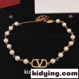 Vロゴ シグネチャー パール チョーカー ヴァレンティノ コピーブランド ネックレス 偽物kid26y85Hjm