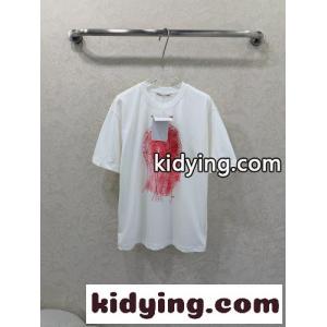 コットン プリント 半袖Tシャツ アレキサンダーワング Tシャツ 偽物 ホワイトkid269vGbWj