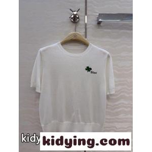シンプル 合わせやすい 半袖ニット クリスチャン・ディオール スーパーコピー セーター コピーkid26rmCqCm