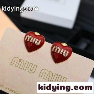 ミュウミュウ コピー イヤリング 偽物 miu miu コピー パール ハートスタッズピアスkid26TDauGf