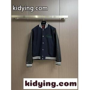レザー切替 バーシティジャケット スタジャンブルゾン グッチ コピー ジャケット 偽物kid26uiKzqy