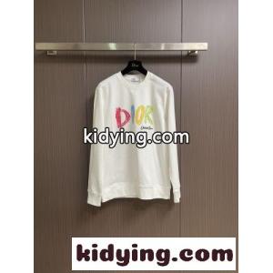 定番 ロゴ コットン スウェットシャツ クリスチャン・ディオール スーパーコピー Tシャツ コピー ホワイトkid26LzOrSb
