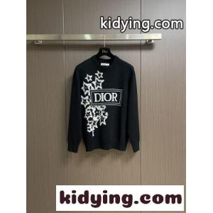 dior スーパーコピー スター クルーネック プルオーバー クリスチャン・ディオール スーパーコピー セーター コピー ブラックkid26W5HLHr