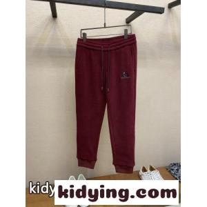 バレンシアガ コピーブランド パンツ 偽物 カジュアル 裏起毛 ジョガーパンツ レッドkid26WDWP9j