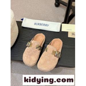 チェック スエード アーチンクロッグ バーバリー コピー サンダル 偽物 ベージュkid26GnCy4v