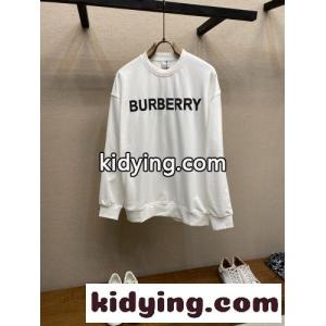定番 ロゴ コットン スウェットシャツ バーバリー コピー Tシャツ 偽物 ホワイトkid26nq8Xru