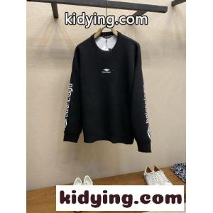 3B SPORTS ICON SKI クルーネック バレンシアガ コピー セーター 偽物 ブラックkid26S51zem