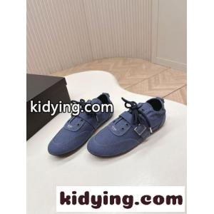 洗練された おしゃれ プラダ コピー バレリーナ スニーカー 偽物 ブルーkid26Wbym4D