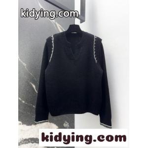 スタイリッシュ ウール プルオーバー エルメス スーパーコピー セーター コピー ブラックkid26Wjyi8r
