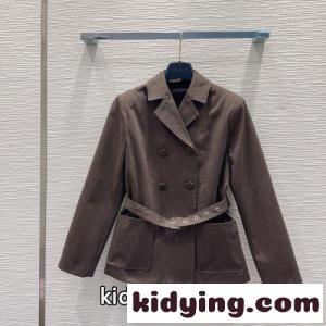 ベルテッド ダブルブレストジャケット ルイ・ヴィトン ジャケット コピー ブレザーkid26CGfOHz