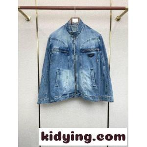スタイリッシュ デニムジャケット ジバンシィ コピー ジャケット 偽物 スタンドカラーkid26myOb4r