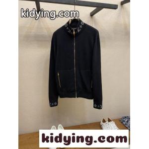 ルイ・ヴィトン ジャケット コピー ダブルフェイスニットウールトラベルブルゾン ブラックkid26qiKXLn