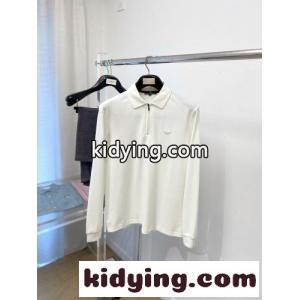 洗練された ハーフジップ 長袖ポロシャツ エルメネジルド・ゼニア Tシャツ 偽物 ホワイトkid269HX1vy