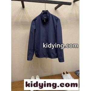 シンプル 洗練された ブルゾン エルメネジルド・ゼニア ジャケット 偽物 ネイビーkid26Tz8TLD