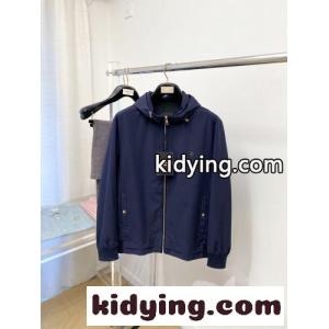 フーデッドブルゾン エルメネジルド・ゼニア ジャケット 偽物 ネイビーkid26m8bW1b