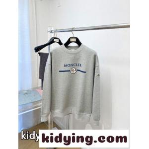 モンクレール コピー Tシャツ 偽物 定番 コットン スウェットシャツ グレーkid26S9vGzu