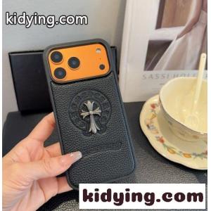 クロスモチーフ レザー iPhoneケース クロムハーツ コピー 携帯ケース 偽物kid261Pn8nu