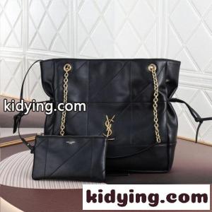 人気 レザー YSL ジェイミー ショッピング イヴ・サンローラン コピー バッグ コピー ブラックkid26auSHHz