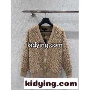 モノグラム Vネック カーディガン ルイ・ヴィトン ニット コピーkid26Ovem8D