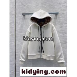 裏ボア フード付きジャケット ルイ・ヴィトン ジャケット スーパーコピー ホワイトkid26ST9Dey