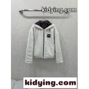 リバーシブル FF フリースジャケット フェンディ コピー ジャケット コピー フード付きkid26C89buu