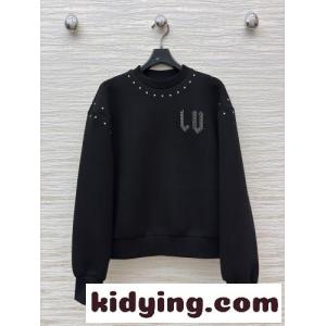 シグネチャー スタッズ スウェットシャツ ルイ・ヴィトン スーパーコピー ブラックkid26SfKnua