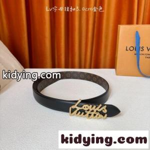 ベルト･LV スクリプト 30MM ルイ・ヴィトン ベルト スーパーコピー ブラックkid265nSfmC
