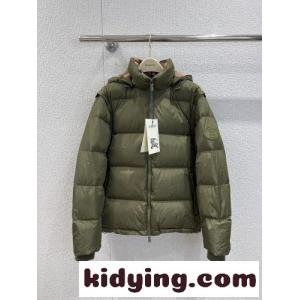 2WAY 定番 おしゃれ バーバリー コピー ダウンジャケット コピー グリーンkid26ne0XXz