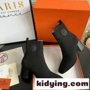 hermes コピー エルメス コピー ジェナ ショートブーツ コピー アンクルブーツ ブラックkid26aiiqim
