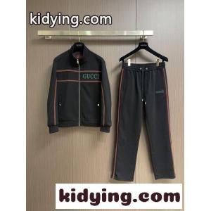 トラックジャケット＆パンツ セットアップ グッチ コピーブランド コピー 上下セット ブラックkid26uWbW5f